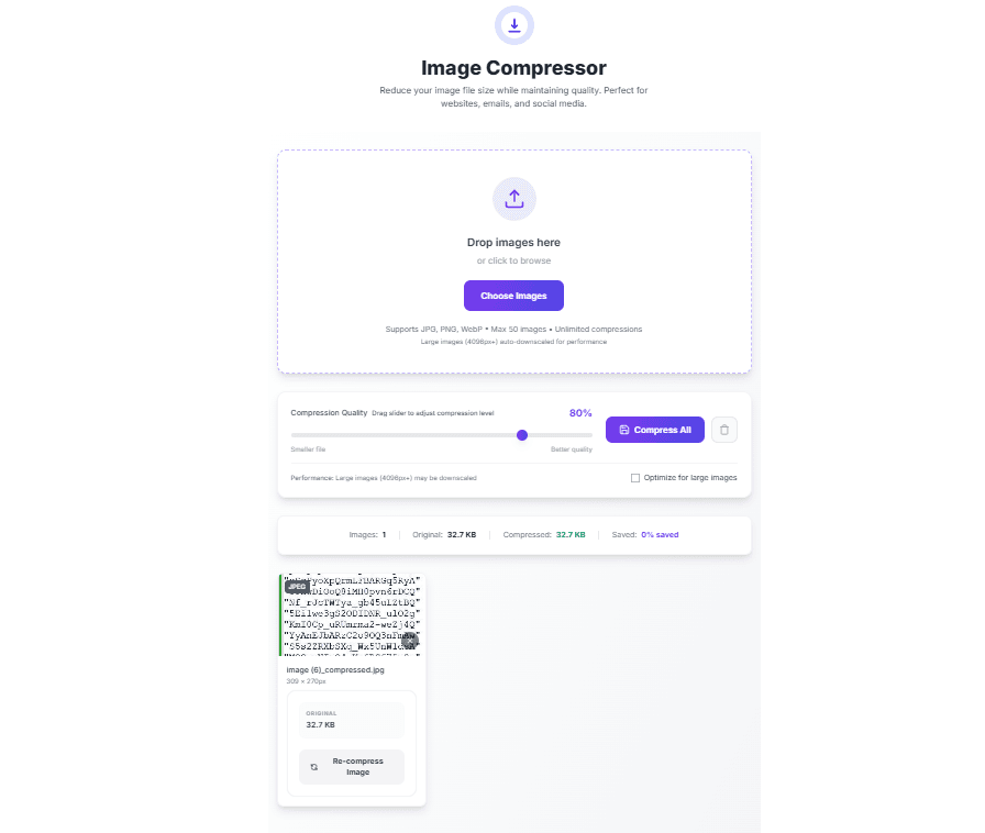 Free Image Compressor: Reduce File Size Without Quality Loss